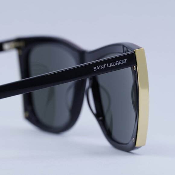 ?️ New Saint Laurent SL539 PALOMA 001 Sunglasses - Black Frame, Grey Lenses main image 9